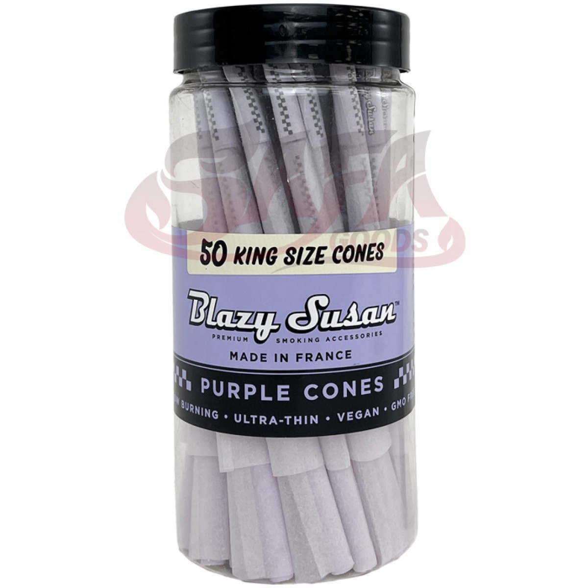 Blazy Susan - Purple Cones King Size - 50CT Jar